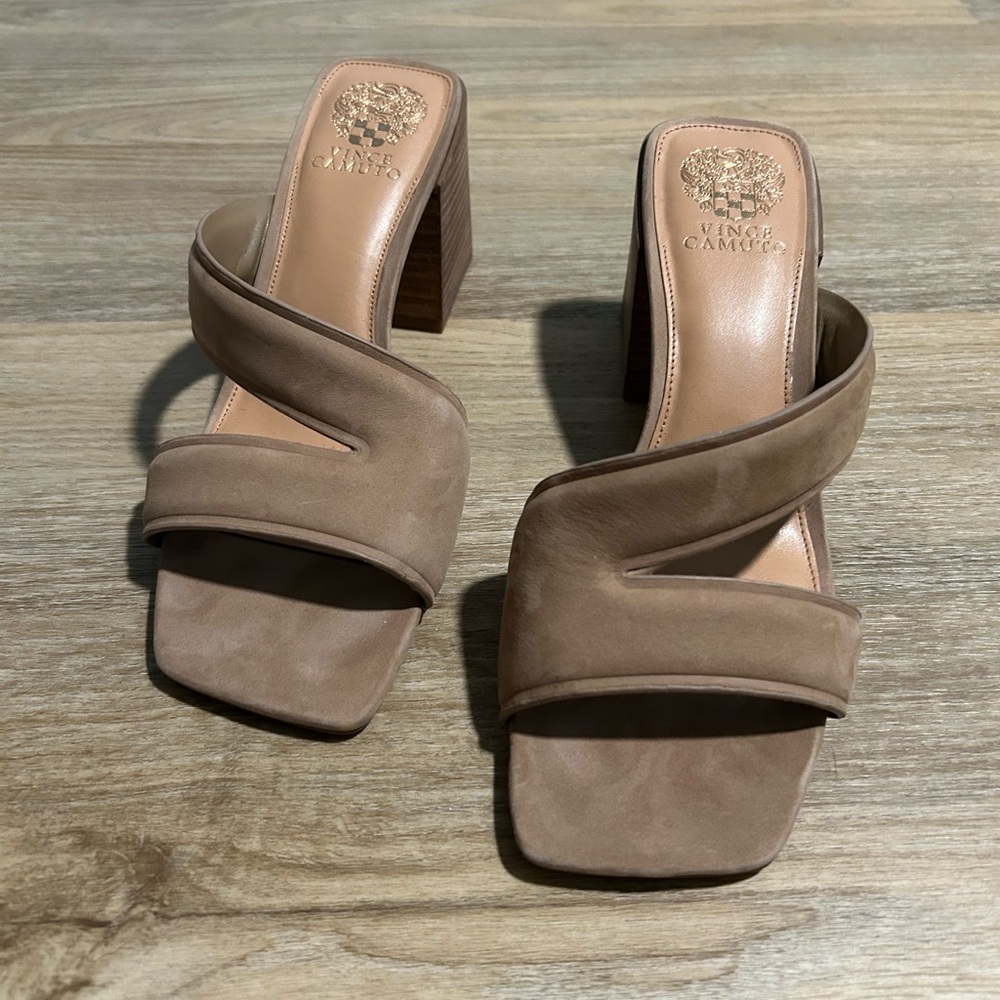 Vince Camuto Women's Brown Mules